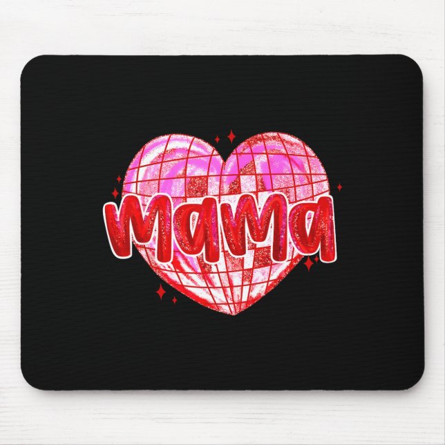 Cute Heart Mama Valentines Day Mom Wife  Musmatta (Framsidan)