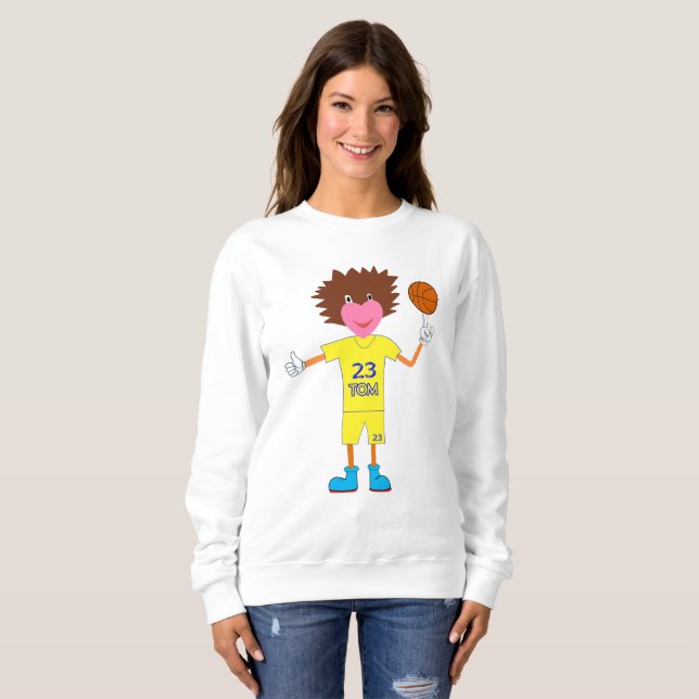 CUte Heart Named Tom T Shirt (Hel framsida)