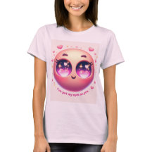 Cute Heart Ögon Emoji Design