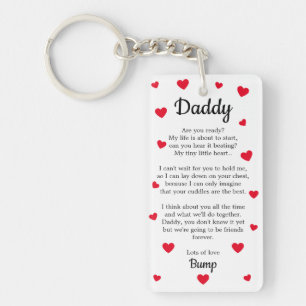Cute Heart-pappa är Bump Dikt