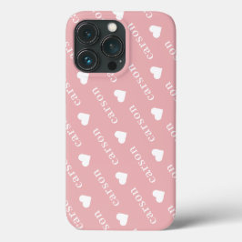 Cute Heart-Rosan Upprepande Namn