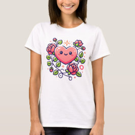 Cute Heart T Shirt
