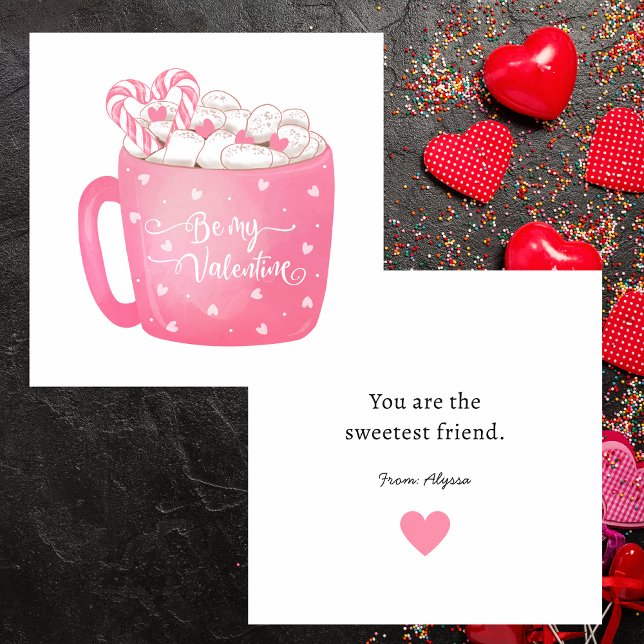 Cute Hearts Alla hjärtans dag Anteckningskort (Skapare uppladdad)