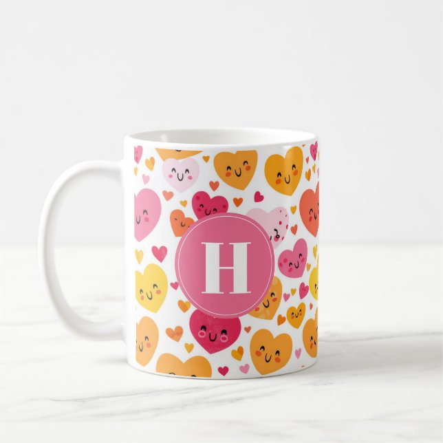 Cute Hearts Mugg (Vänster)
