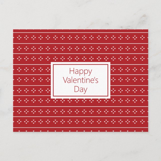 Cute Hearts Stil 4 Vykort (Framsida)