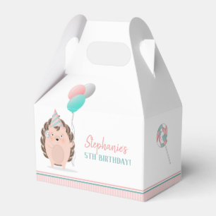 Cute Hedgehog Birthday Presentaskar