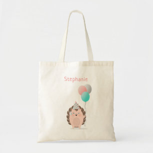 Cute Hedgehog Birthday Tygkasse