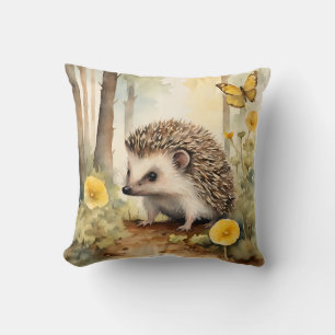 Cute Hedgehog Gender Neutral Kudde