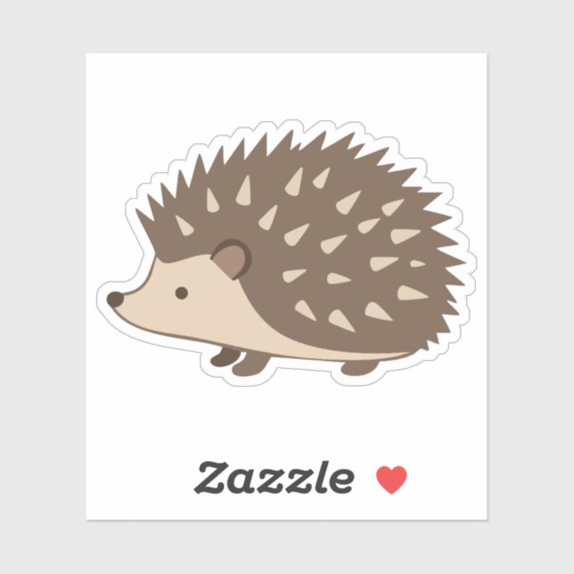 Cute Hedgehog Klistermärken (Ark)
