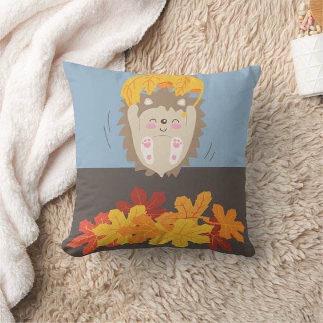 Cute hedgehog kudde (Filt)