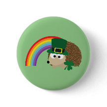 Cute Hedgehog Leprechaun