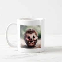 Cute Hedgehog Mugg - Cute Animal Muggar