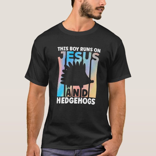 Cute Hedgehog Outfit for Hedgehog Lovers Apparel f T Shirt (Framsida)