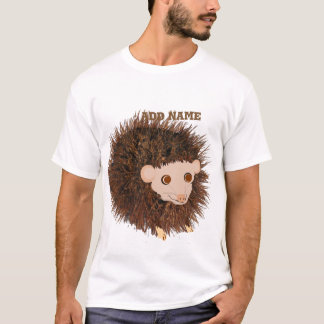 Cute hedgehog personaliserbart för skjorta t shirt
