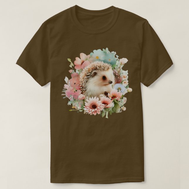 Cute hedgehog t shirt (Design framsida)