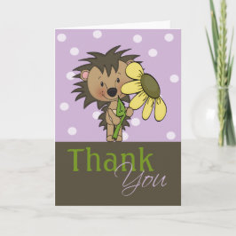 Cute Hedgehog, Tack
