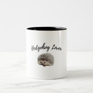 Cute Hedgehog Två-Tonad Mugg