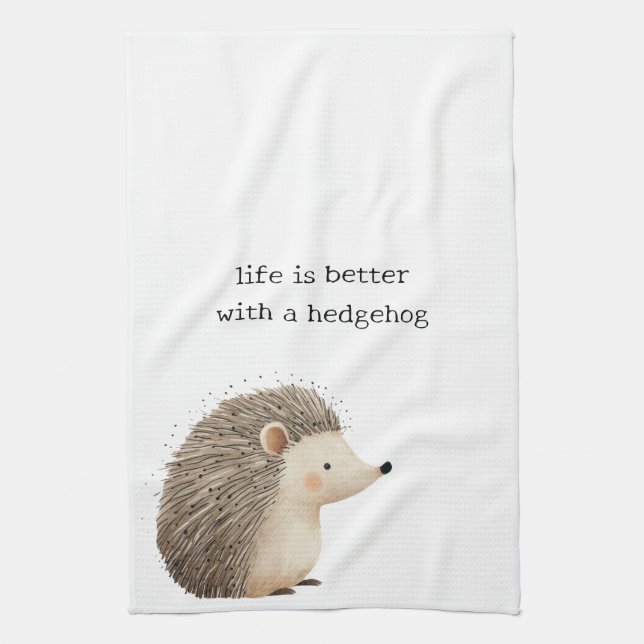 Cute Hedgehogs Kökshandduk (Vertikal)