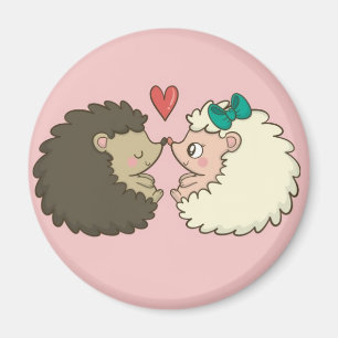 Cute Hedgehogs Magnet