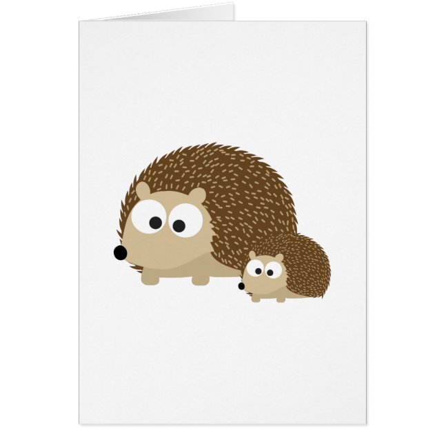 Cute Hedgehogs OBS Kort (Framsidan)