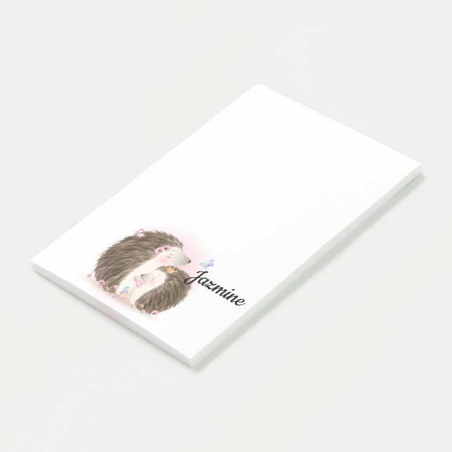 Cute Hedgehogs Post-it Block (Vinklad)