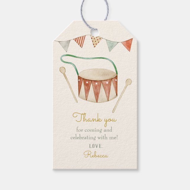 Cute Hej Baby Leksak Baby Presentetikett (Framsidan)