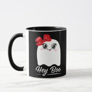 Cute Hej Boo Halloween Mugg