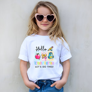 Cute Hej Kindergarten Preppy T Shirt