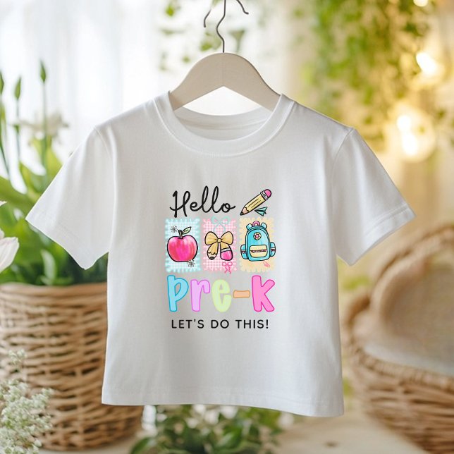 Cute Hej Pre-K-diskett T Shirt (Skapare uppladdad)