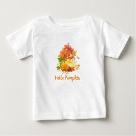 Cute Hej Pumpkin Fall Season Småbarn / / T Shirt