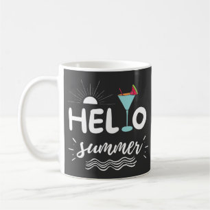 Cute Hej Summer Beach Kaffemugg