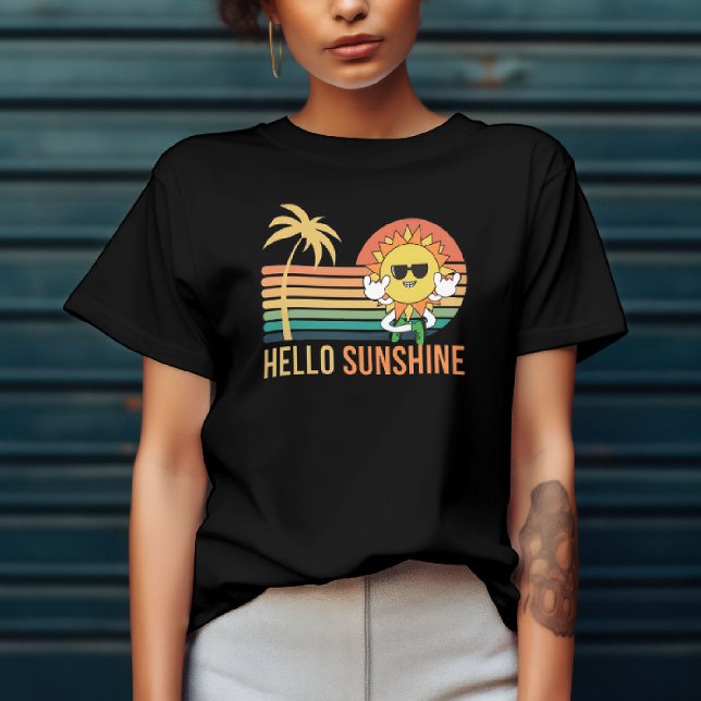 Cute Hej Sunshine T Shirt (Skapare uppladdad)