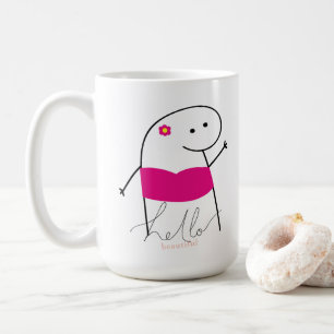 Cute Hej vacker 15 0z Mugg