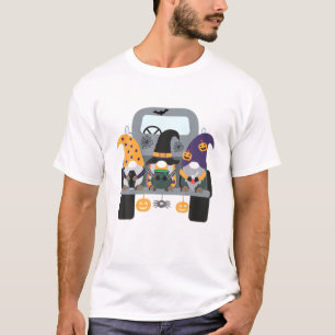 Cute Helgdag Gnome Thanksgiving Fall Pumpkin Spice T Shirt