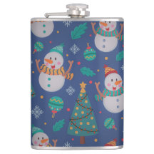 Cute Helgdag Snögubbe