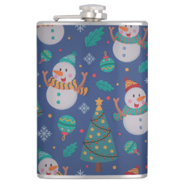 Cute Helgdag Snögubbe Fickplunta