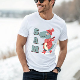 CUTE-Helgdagar T-Rex T Shirt