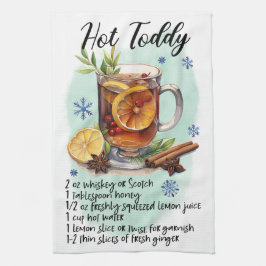 Cute Hett Toddy jul Drink Recipe Kökshandduk