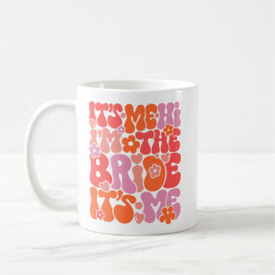Cute "Hi it's Me, jag är Bride" Engaged Mugg