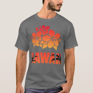 Cute Hibiscus Flower Hawaii Beach Hawaiian Premium T Shirt