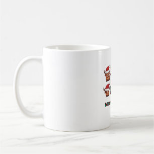 Cute Highland Cow God God och Bright, Scot Kaffemugg