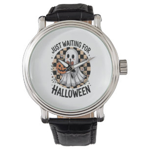 Cute Highland Cow Halloween (2) Armbandsur