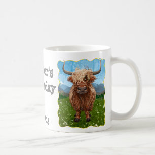Cute Highland Cow Kaffemugg