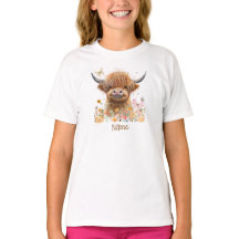 Cute Highland Cow Personlig