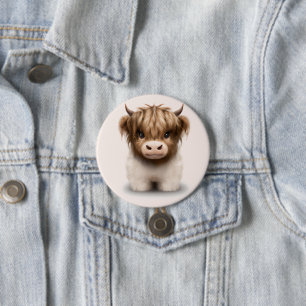 Cute Highlands Scottish Cow Knapp