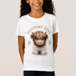 Cute Highlands Scottish Cow T Shirt