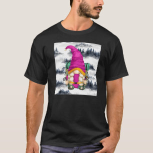 Cute Hiker Mamma Hiking Backpack Mountain Hike Gno T Shirt