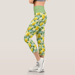 Cute Hip Tropical Summer Lemons Fruit Mönster