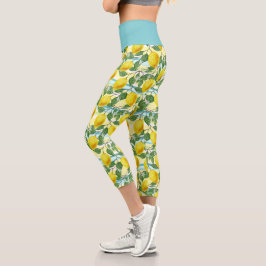 Cute Hip Tropical Summer Lemons Fruit Mönster