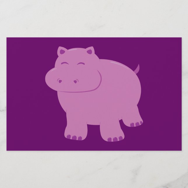 Cute Hippo (Framsida)